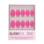 Hot Pink Press-On Nails | Solid Nails | Short Oval Length Glamnetic