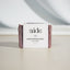 photo of our amber woodsmoke soap label