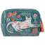 Catbloom Velvet Embroidered Pouch