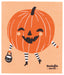 Boo Crew Pumpkin Swedish Sponge Cloth