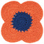 Poppy Crochet Coasters Set of 4