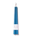 storm blue taper candles