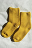 Butter yellow cloud socks