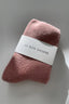 mulberry dusty rose cosy socks